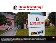 Tablet Screenshot of bruckschloegl.de